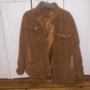 Brand new BLANK NYC Sherpa jacket